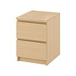 MALM chest of 2 drawers