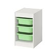 White/light green (-1.200,-)
