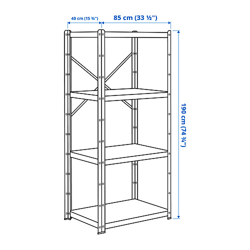 BROR shelving unit