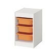 White/light orange (-1.200,-)