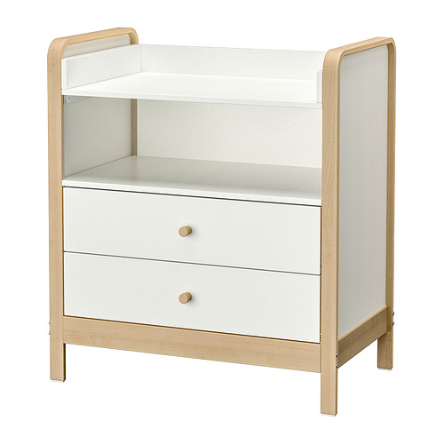 ÄLSKVÄRD, changing table/chest of drawers