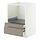 METOD/MAXIMERA, base cabinet f combi micro/drawers