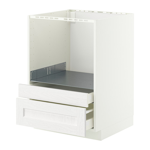 METOD/MAXIMERA base cabinet f combi micro/drawers