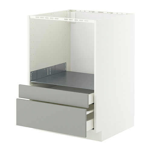 METOD/MAXIMERA base cabinet f combi micro/drawers