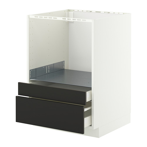 METOD/MAXIMERA base cabinet f combi micro/drawers