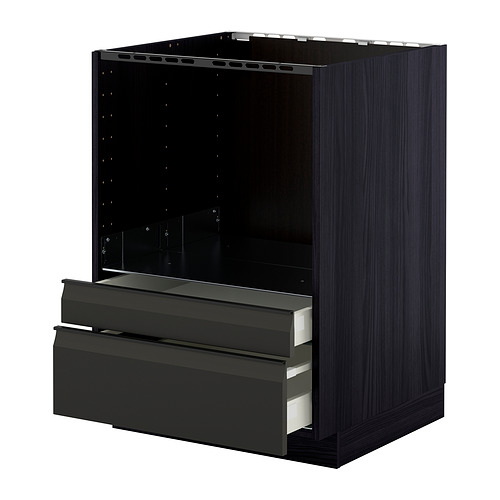 METOD/MAXIMERA base cabinet f combi micro/drawers