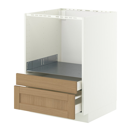 METOD/MAXIMERA base cabinet f combi micro/drawers