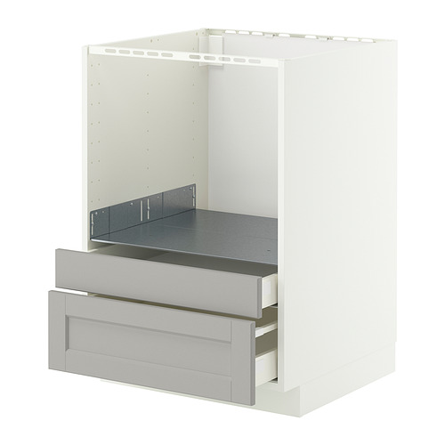 METOD/MAXIMERA base cabinet f combi micro/drawers