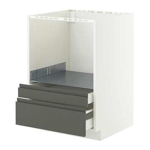 METOD/MAXIMERA base cabinet f combi micro/drawers