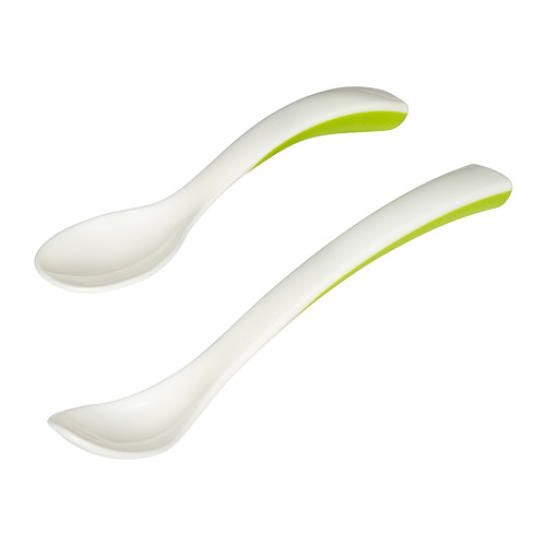 BÖRJA, feeding spoon and baby spoon