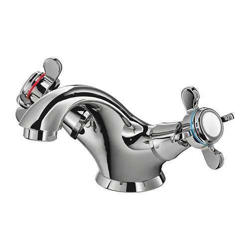 RUNSKÄR, wash-basin mixer tap with strainer