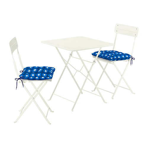 SUNDSÖ, borð og tveir fellistólar