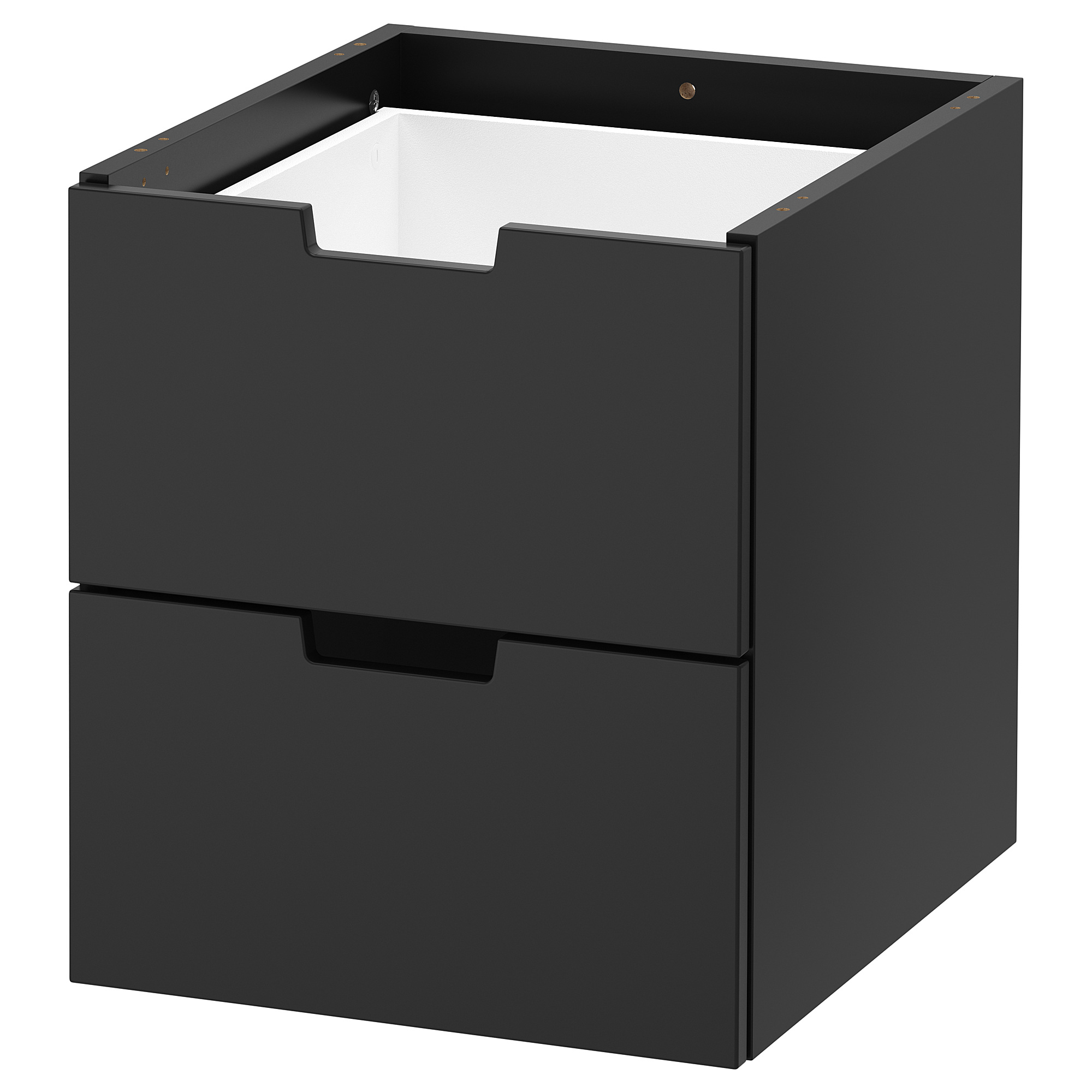 NORDLI modular chest of 2 drawers