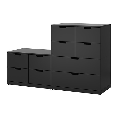 NORDLI, chest of 10 drawers