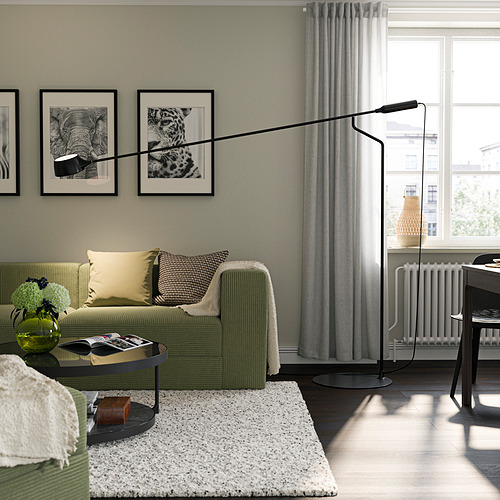 VÅGHÖJD, LED floor lamp