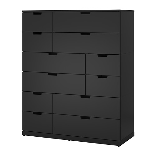 NORDLI, chest of 12 drawers