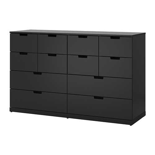 NORDLI, chest of 12 drawers