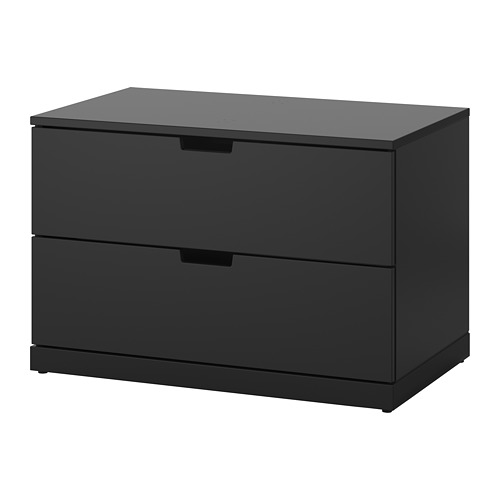 NORDLI, chest of 2 drawers