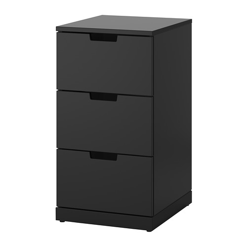 NORDLI, chest of 3 drawers