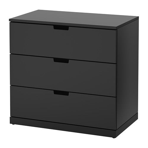 NORDLI, chest of 3 drawers