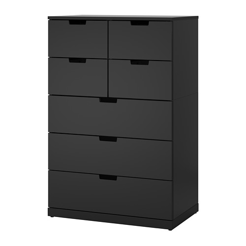 NORDLI, chest of 7 drawers