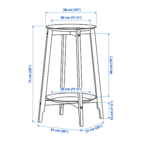 ALPVIDE plant stand