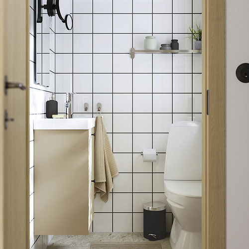 HAVBÄCK, vaskaskápur með skúffum