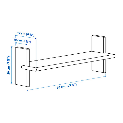 KLAVRESTRÖM wall shelf