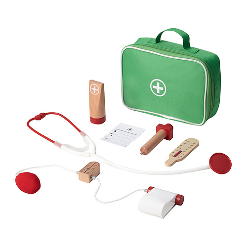 BARKBORRE 7-piece toy doctor’s set