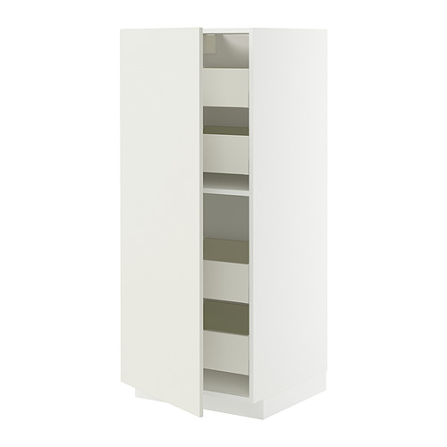 METOD/MAXIMERA high cabinet with drawers