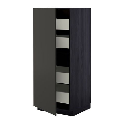 METOD/MAXIMERA high cabinet with drawers