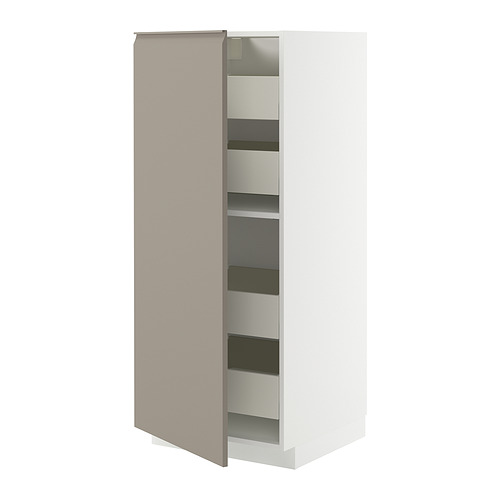METOD/MAXIMERA high cabinet with drawers