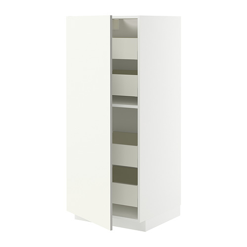 METOD/MAXIMERA high cabinet with drawers