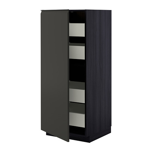 METOD/MAXIMERA high cabinet with drawers