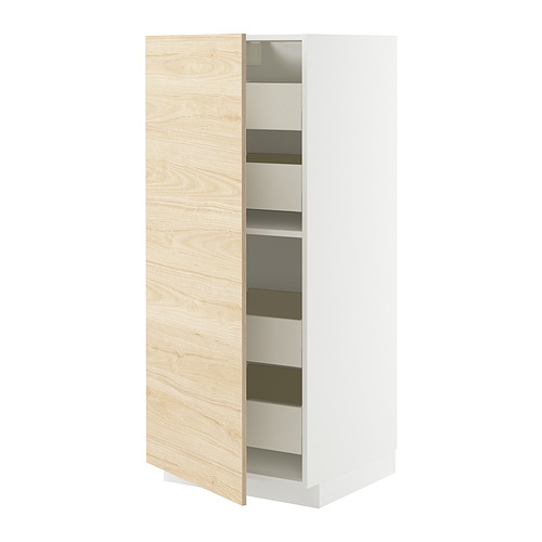 METOD/MAXIMERA high cabinet with drawers