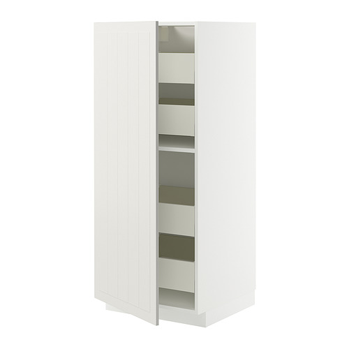 METOD/MAXIMERA high cabinet with drawers