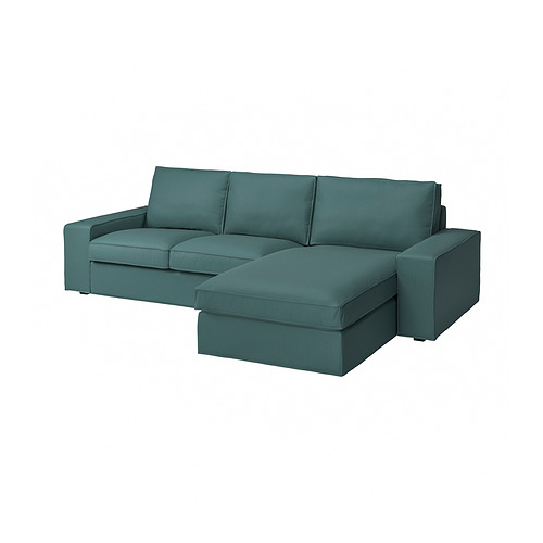 KIVIK, 3-seat sofa with chaise longue