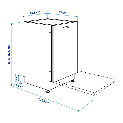 FRÖSLUNDA integrated dishwasher