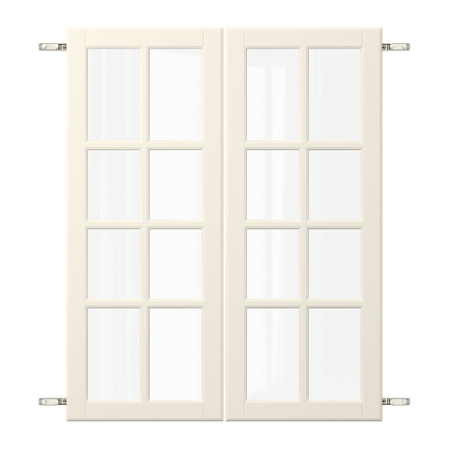 BODBYN door pair with hinges