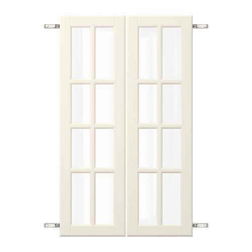 BODBYN door pair with hinges