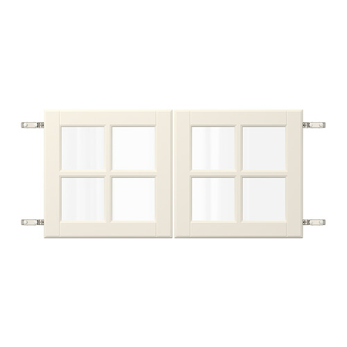 BODBYN door pair with hinges