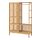 NORDKISA, open wardrobe with sliding door