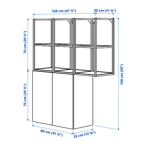 ENHET storage combination