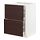METOD/MAXIMERA, base cab f hob/2 fronts/2 drawers