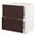 METOD/MAXIMERA, base cab f hob/2 fronts/2 drawers