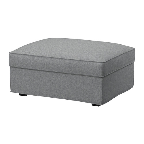 KIVIK cover for footstool with storage