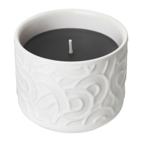 SÖTRÖNN, scented candle in ceramic jar