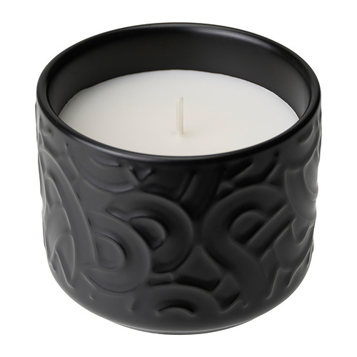 SÖTRÖNN, scented candle in ceramic jar