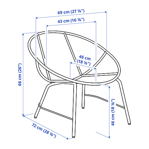 ORRESLÄTT armchair