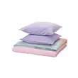 FLÄDERBUSKE duvet cover and 2 pillowcases